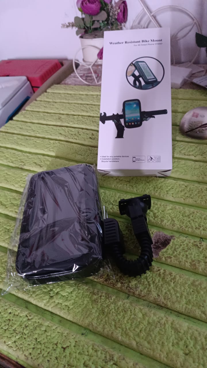 Phone Holder Case Weather Resistant Bike Mount (1 Pc) Phone Holder Case Weather Resistant Bike Mount (1 Pc)
